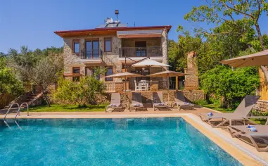 2+1 Fethiye Kayaköy Rental Villa, Villa Kaya Konak | Aqua Lettings